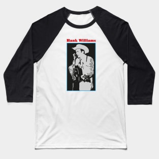 Hank Williams Baseball T-Shirt